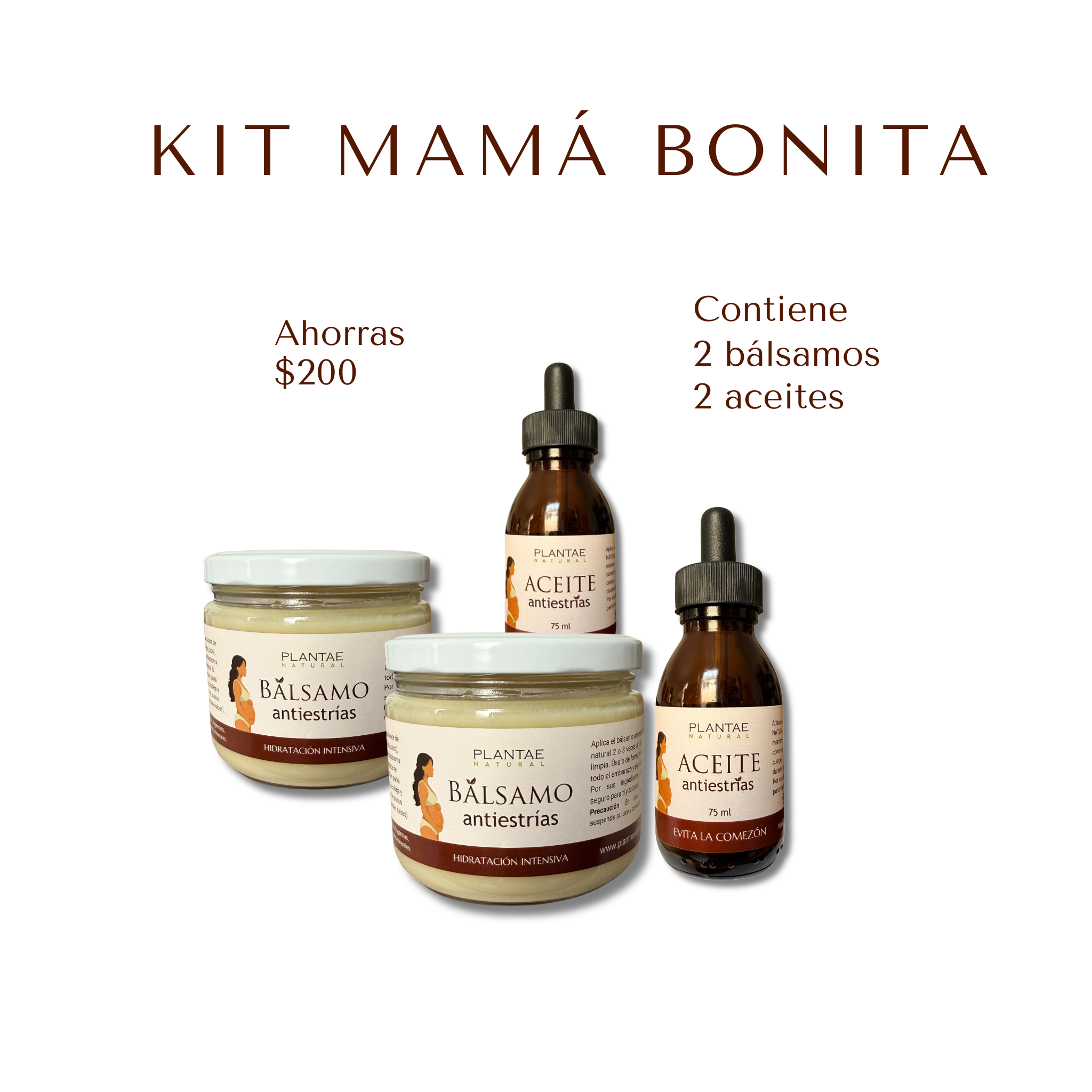 KIT MAMÁ BONITA